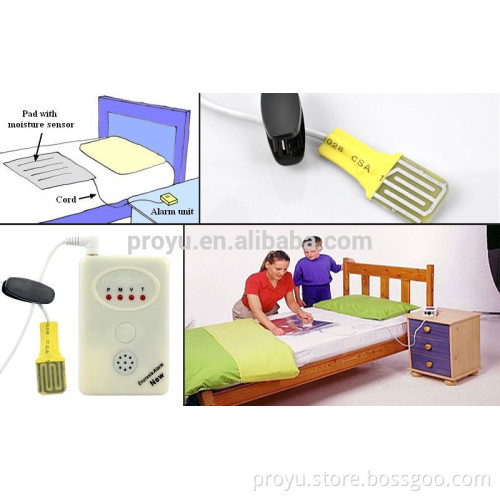 Baby Adult Bedwetting Enuresis Alarm Alert Wet Diaper Detector